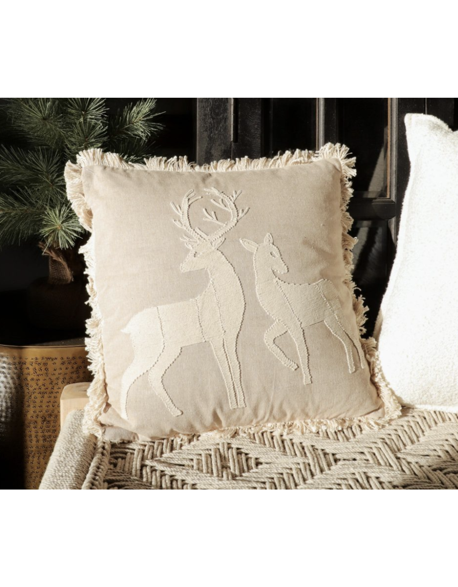 PD Home & Garden Deer Duo Pillow