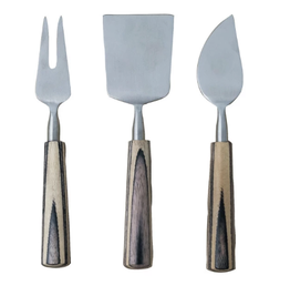 Bloomingville Natural Mango Wood Cheese Spreaders