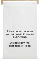 Ellembee EB White Funny Tea Towels