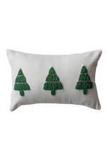 Creative Co-Op 14x9 Christmas Tree Lumbar Pillow