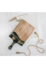 Lynn & Liana Acacia Resin Cheeseboard Large 10" x 20