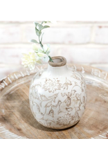 PD Home & Garden 4.7" Beige Heirloom Vase PD Home & Garden 4.7" Beige Heirloom Vase