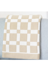PD Home & Garden 50x60 Beige Cross Throw PD Home & Garden 50x60 Beige Cross Throw