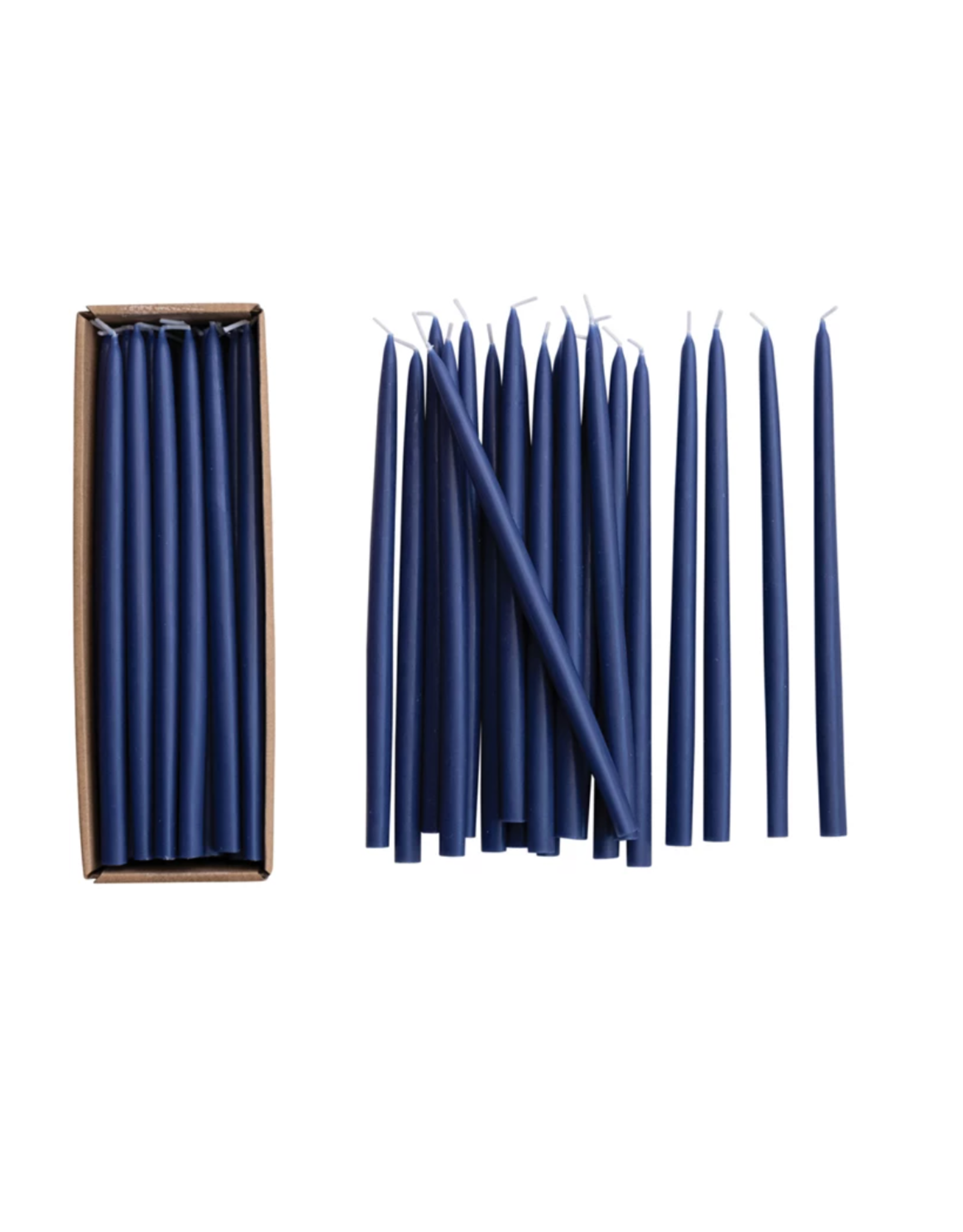 Creative Co-Op 10" Thin Taper Candles in Box (Set 24)