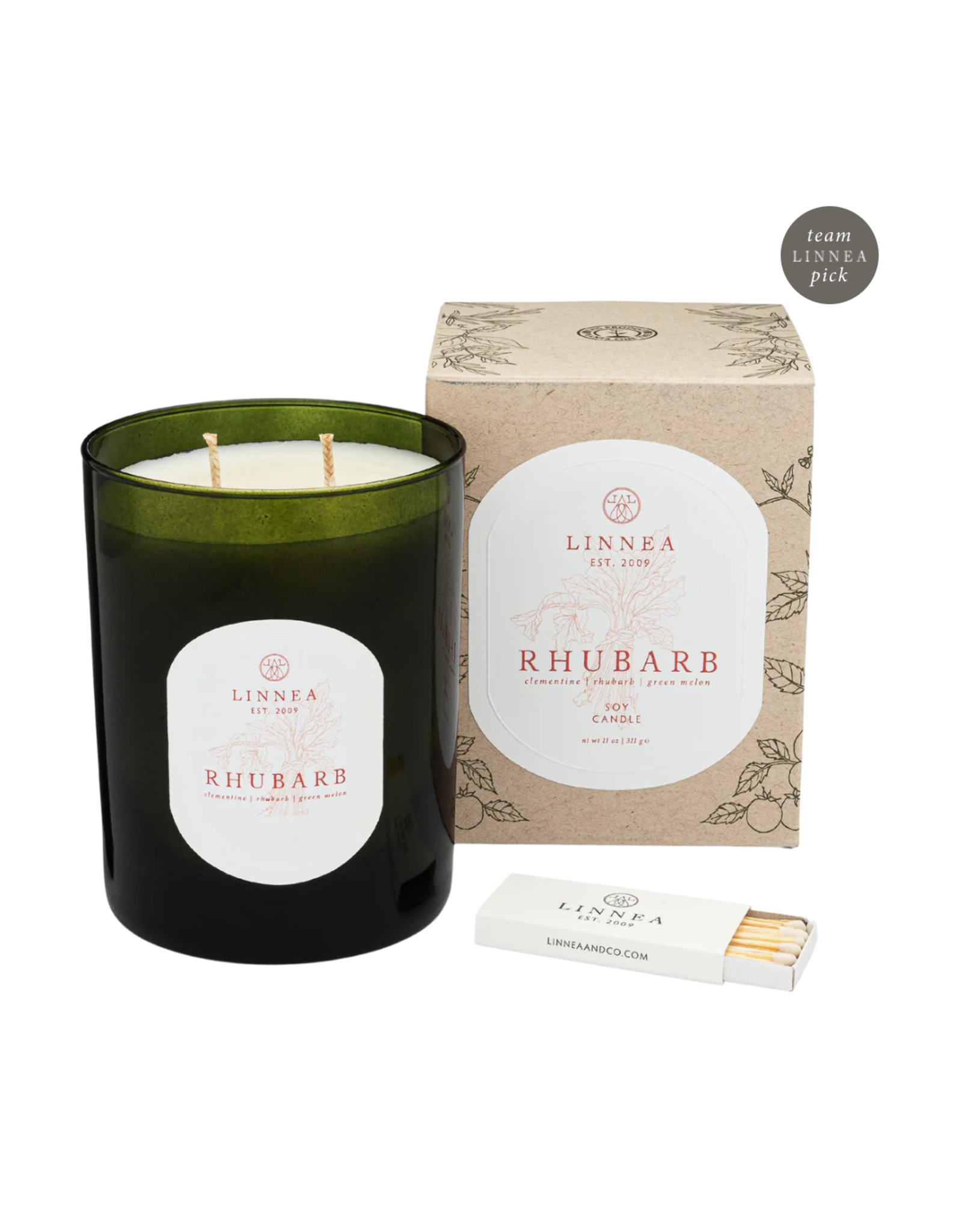 Linnea Linnea Botanik 2 Wick Candle