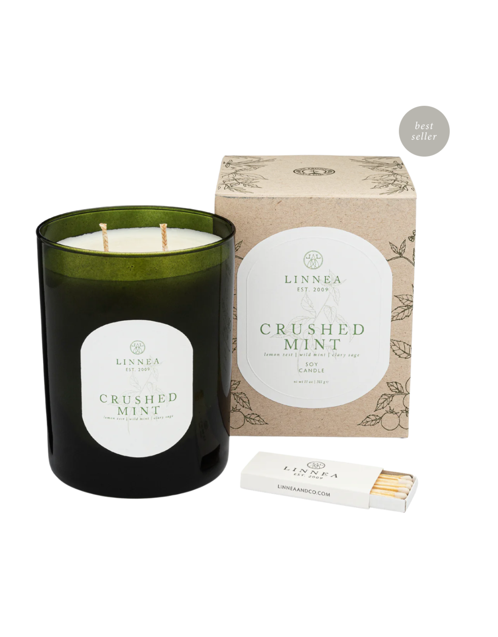 Linnea Linnea Botanik 2 Wick Candle