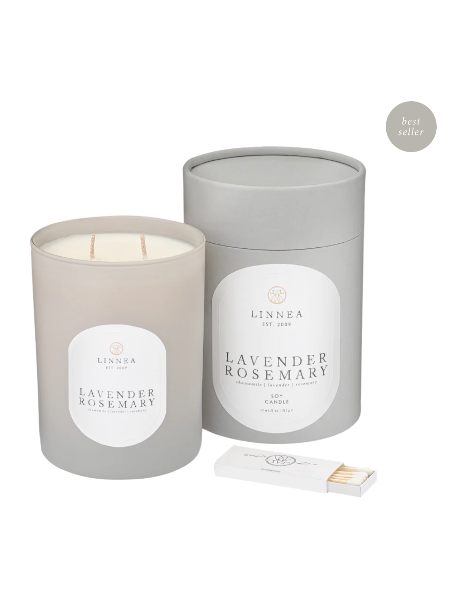 Linnea Linnea Classic 2 Wick Candles