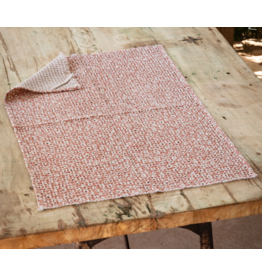 Porch View Home Hollyhock Floral Dishtowel