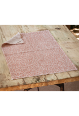 Porch View Home Hollyhock Floral Dishtowel