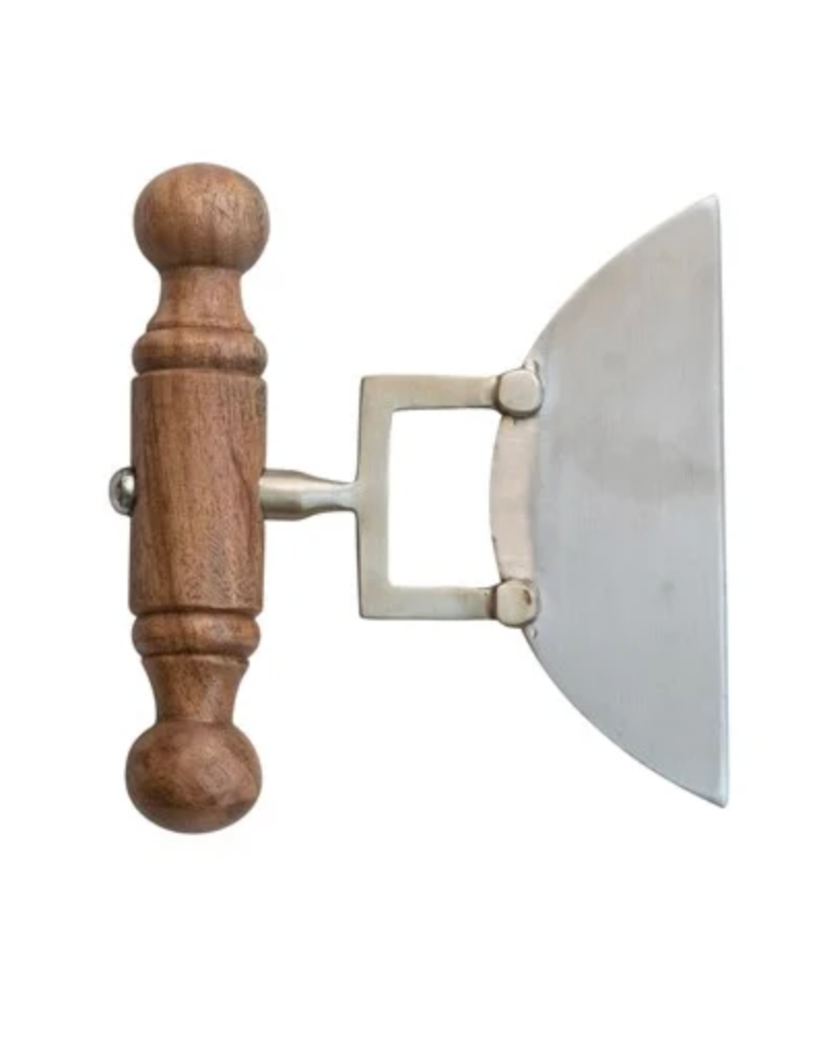 Creative Co-Op Stainless Steel Cheese Knife with Brass Detail