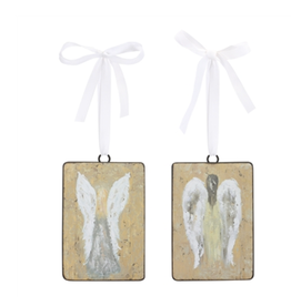 Melrose Angel Canvas Ornament