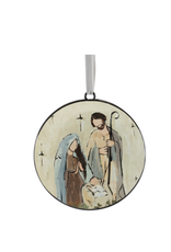 Melrose Holy Family Disc Ornament