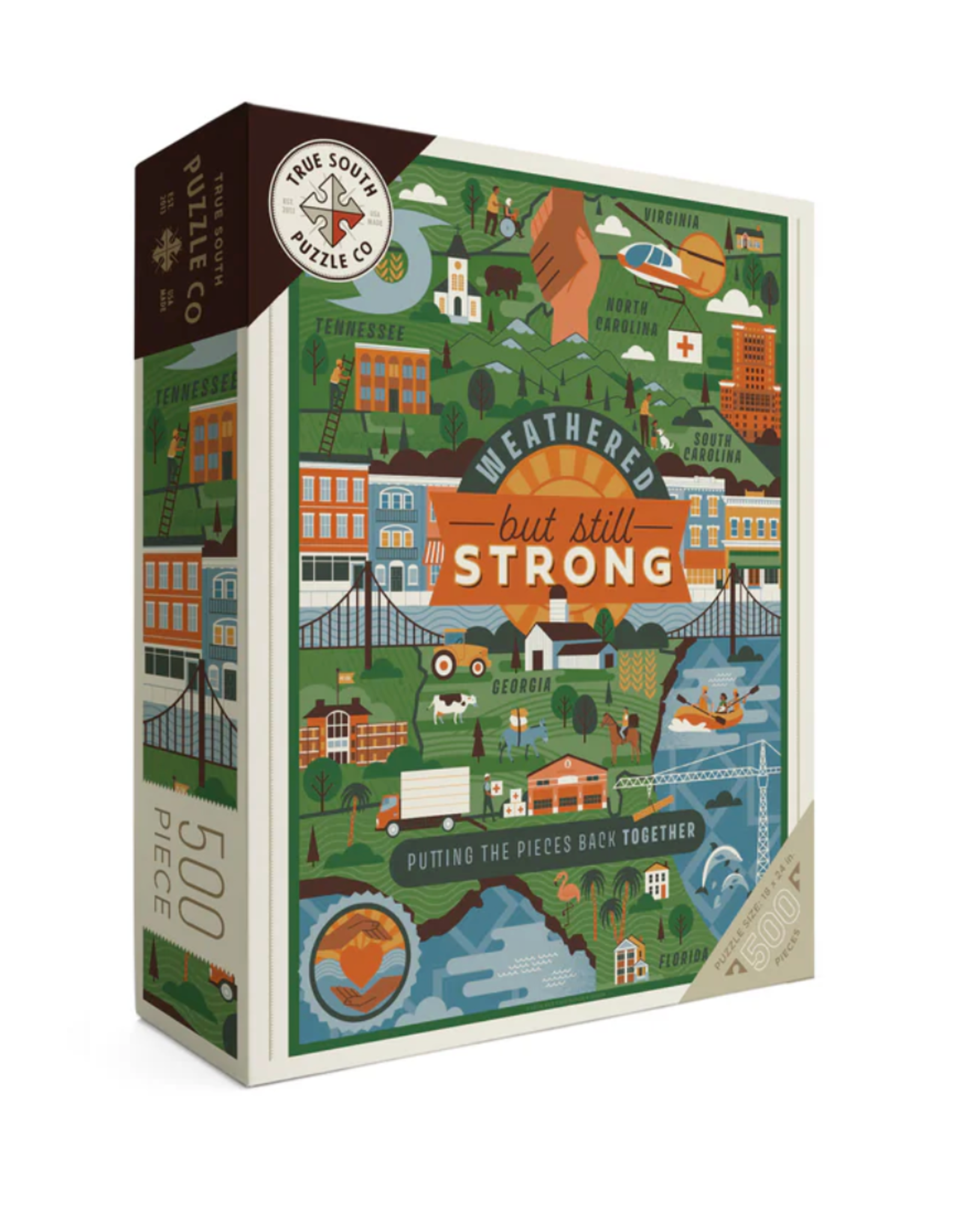 True South Weathered But Still Strong, Ashville Puzzle