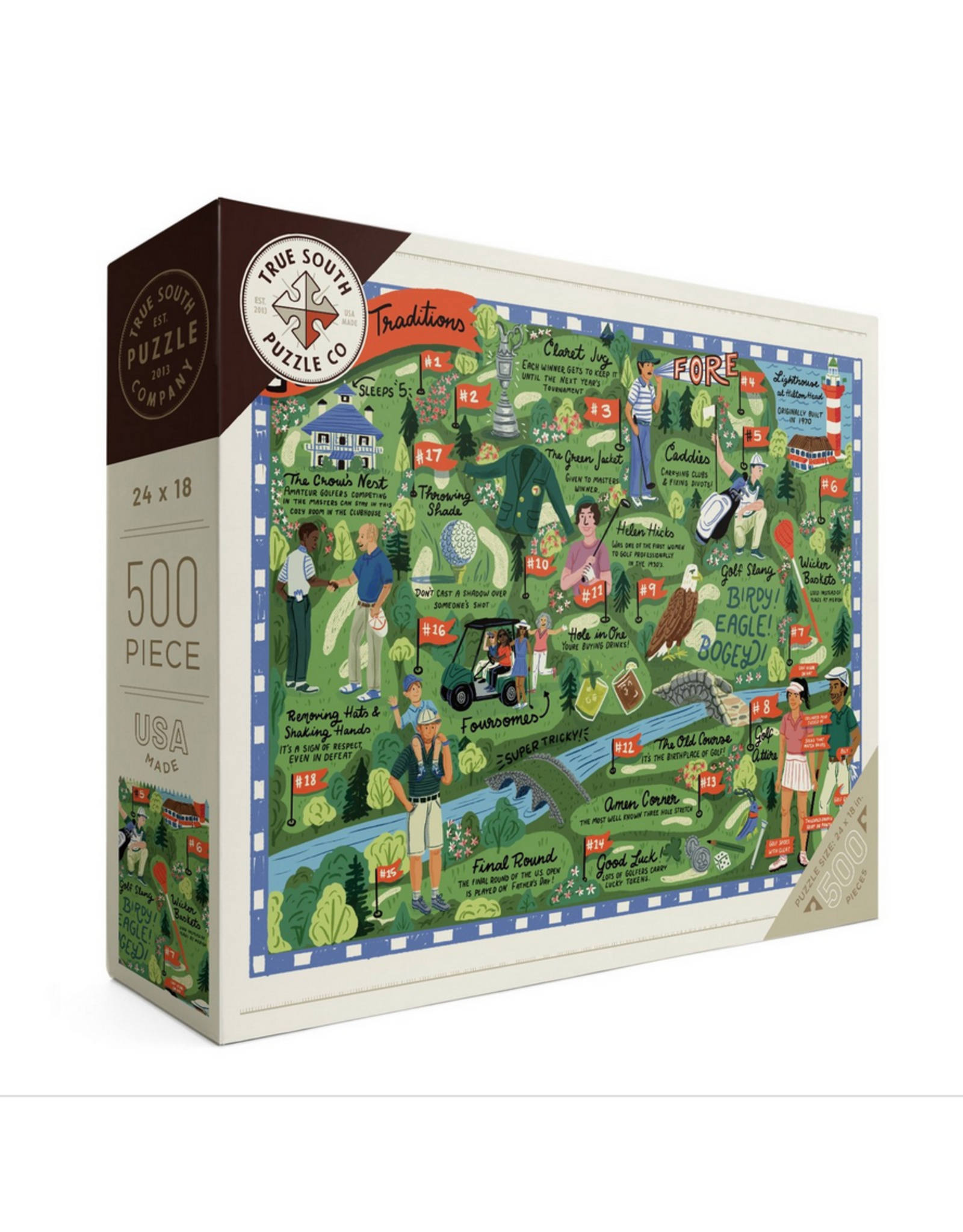 True South 18 Golf Traditions Puzzle