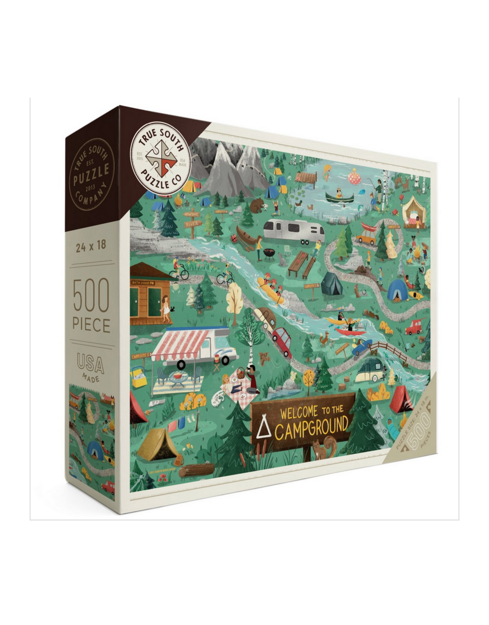 True South Welcome to the Campground Puzzle