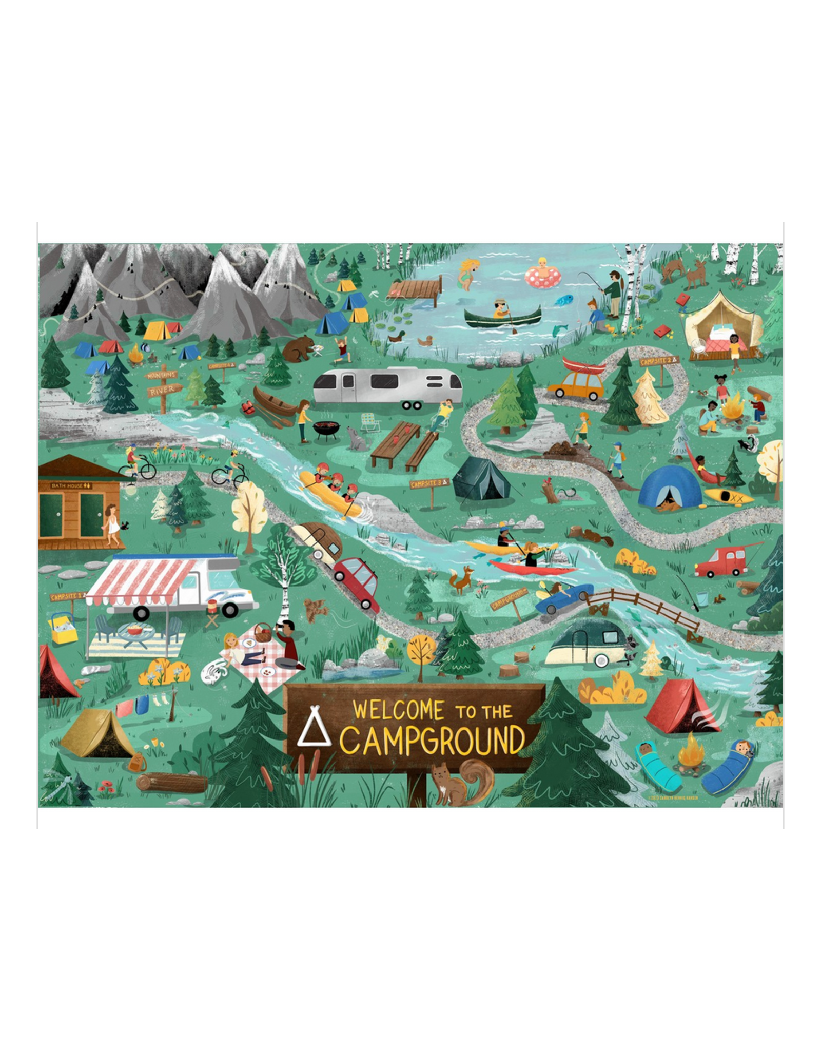 True South Welcome to the Campground Puzzle