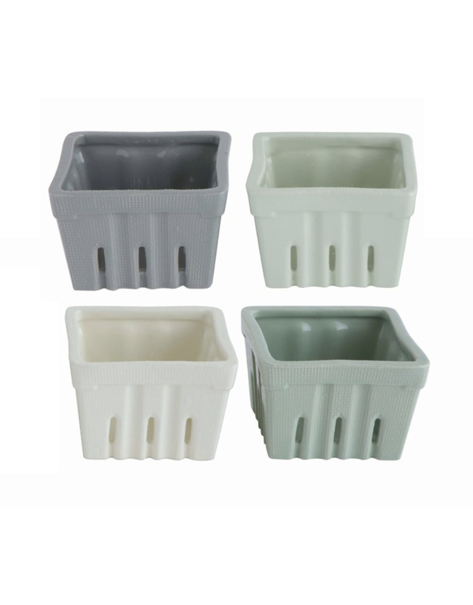 Creative Co-Op Stoneware Berry Bowl