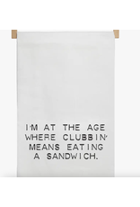 Ellembee EB White Funny Tea Towels