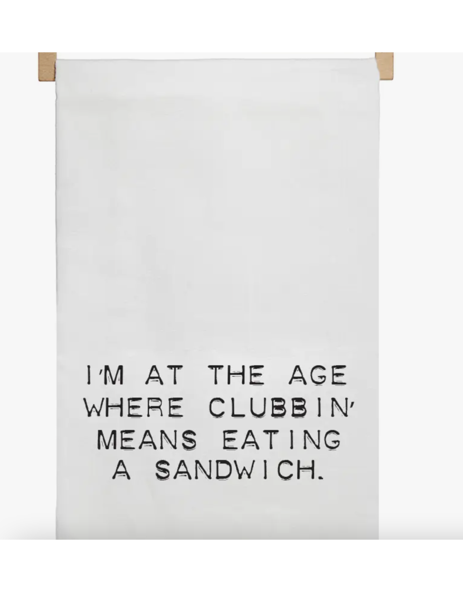 Ellembee EB White Funny Tea Towels