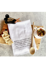 Ellembee EB White Funny Tea Towels