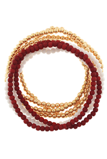 Golden Stella JR Team Beaded Bracelet