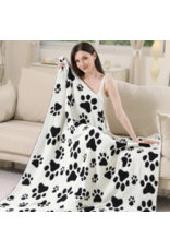 Queens Design Patterned Chenille Blanket