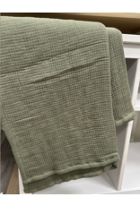 PD Home & Garden 50x60 Burnt Olive Cotton Throw