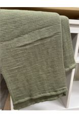 PD Home & Garden 50x60 Burnt Olive Cotton Throw