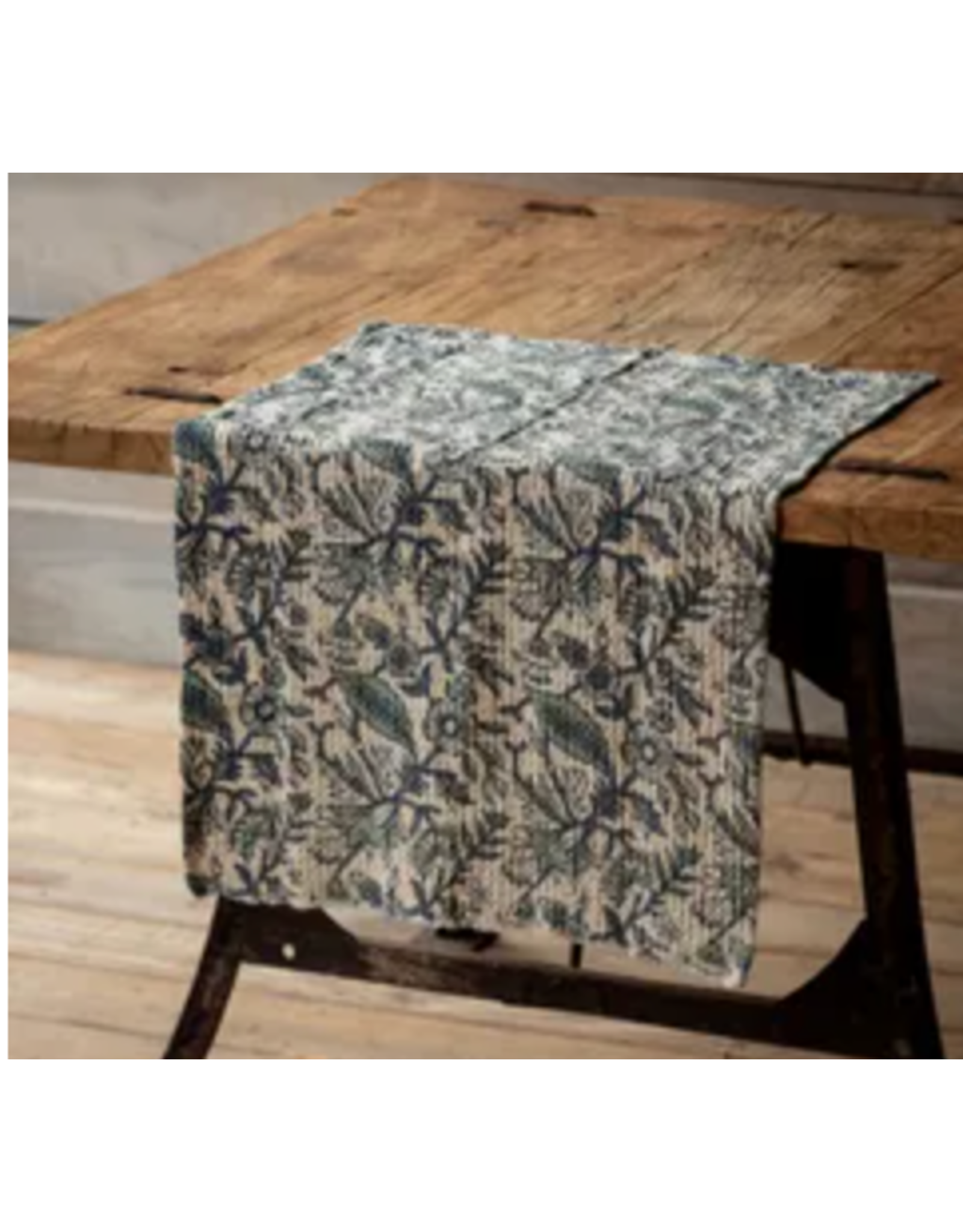 Porch View Home Botanical Print Dish Towel
