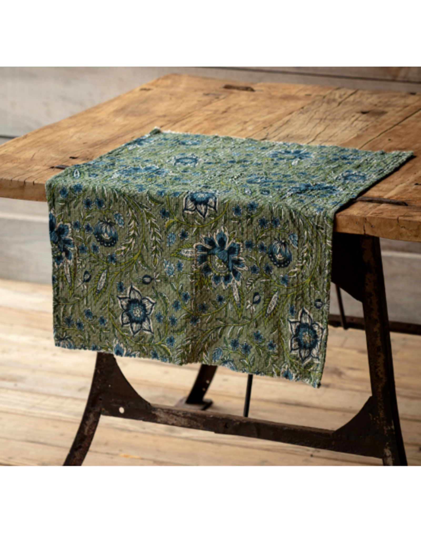 Porch View Home Botanical Print Dish Towel