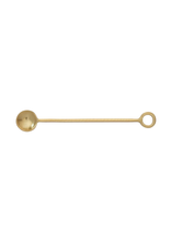 Bloomingville 7" Gold Cocktail Spoon