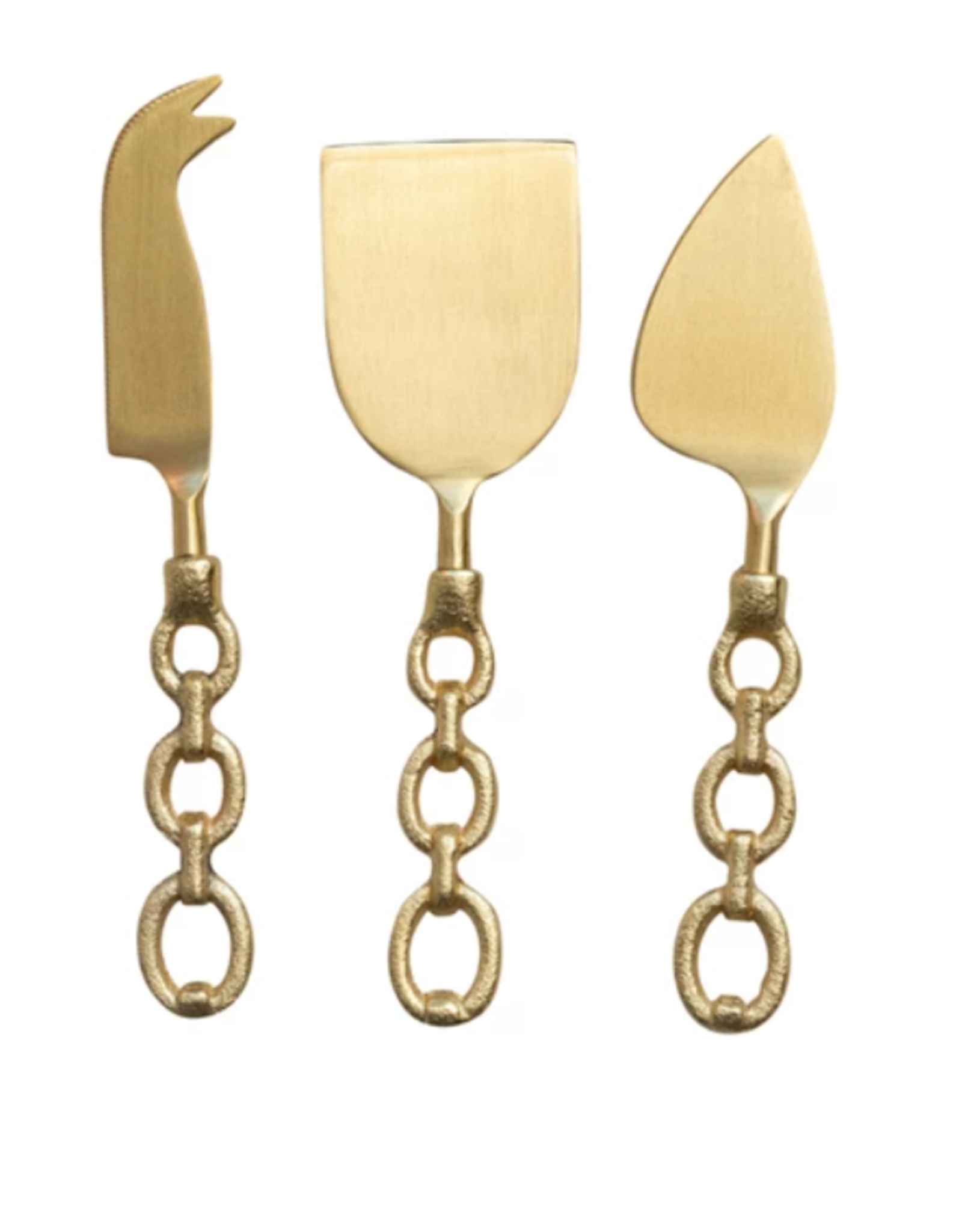 Bloomingville Gold Chain Link Charcuterie Tools