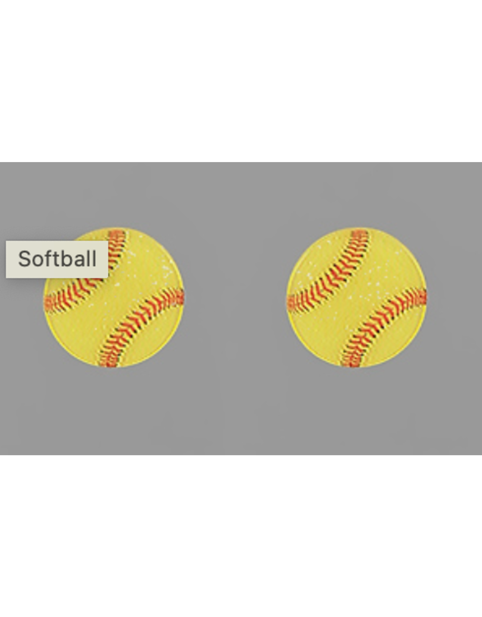 Golden Stella Sports Acrylic Studs