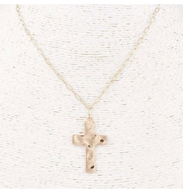 Meghan Browne Freja Cross Necklace