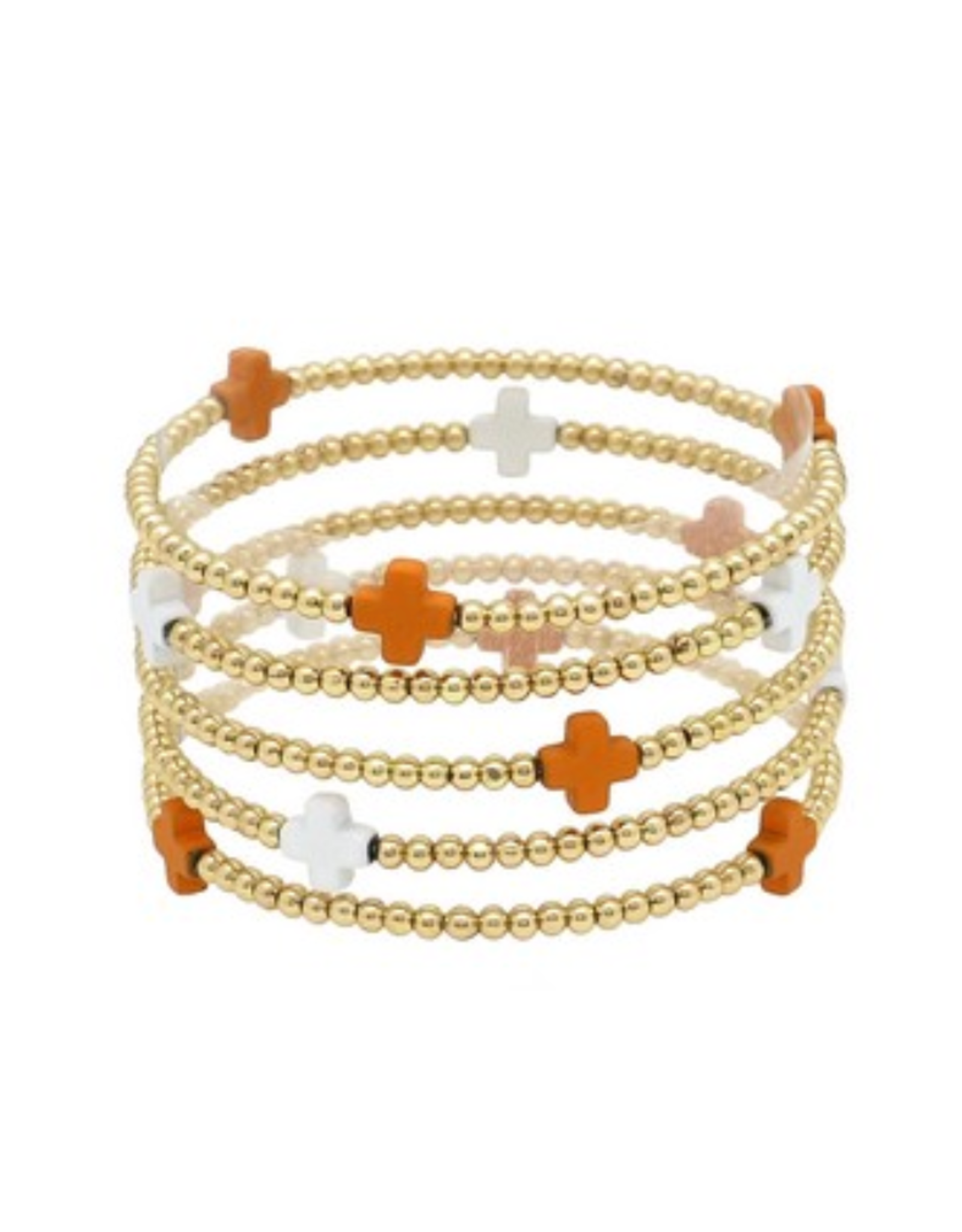 Meghan Browne Grant Multi Layered Stretch Bracelet