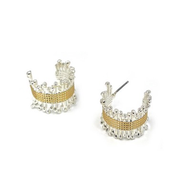 Meghan Browne Nyra Silver Earring