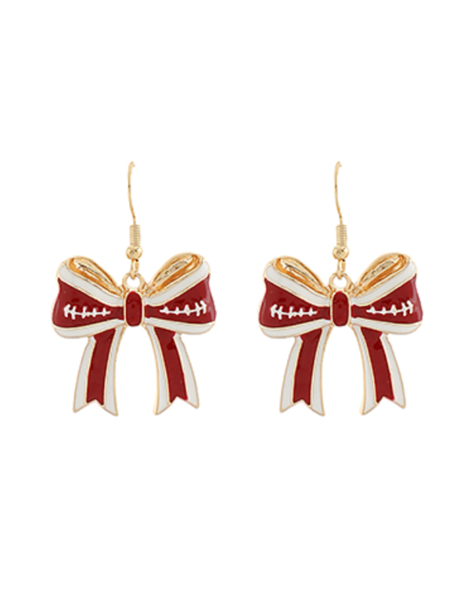 Golden Stella Team Pride Bow Earring