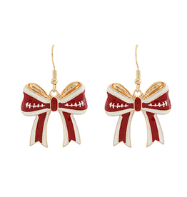 Golden Stella Team Pride Bow Earring