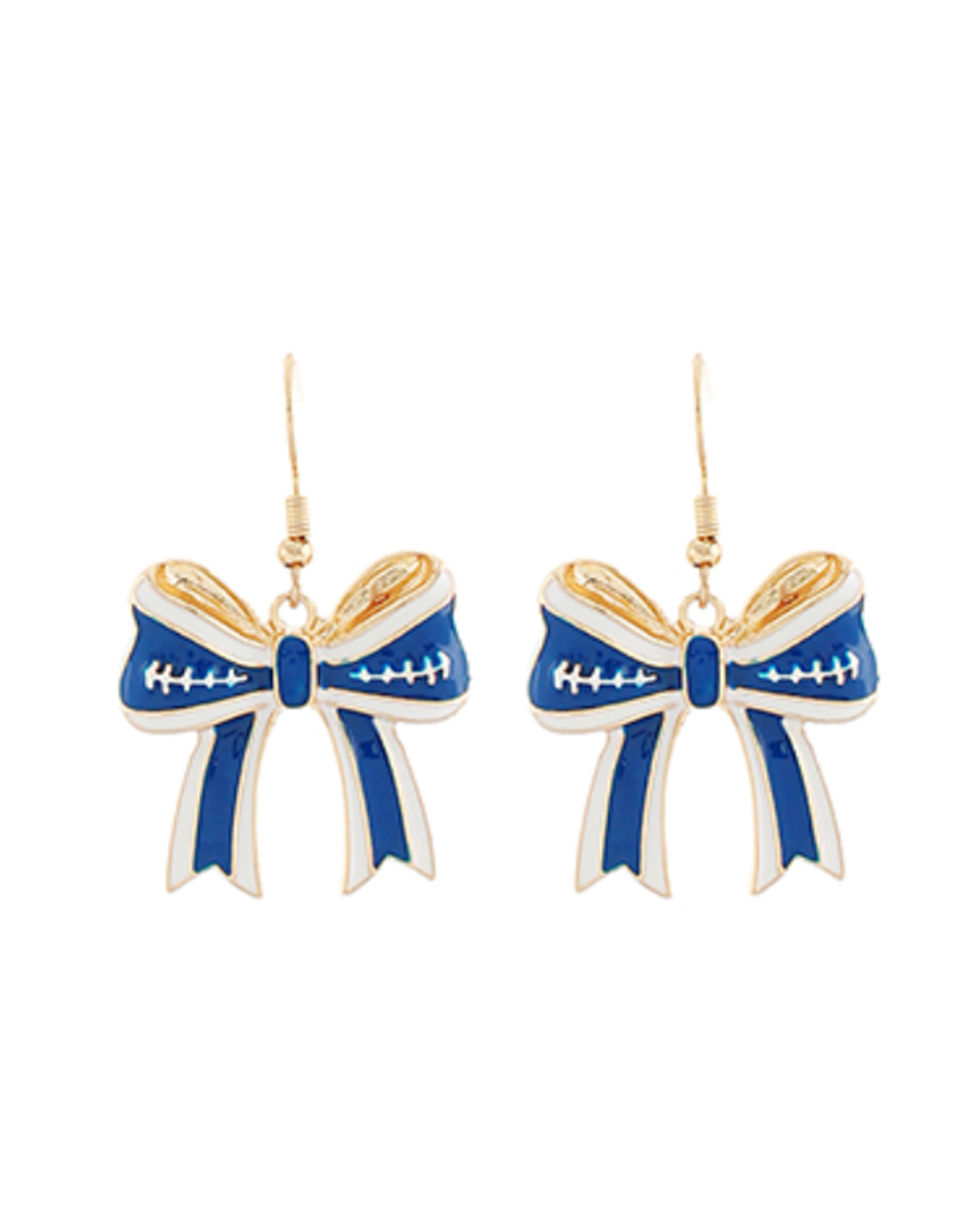 Golden Stella Team Pride Bow Earring