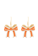Golden Stella Team Pride Bow Earring