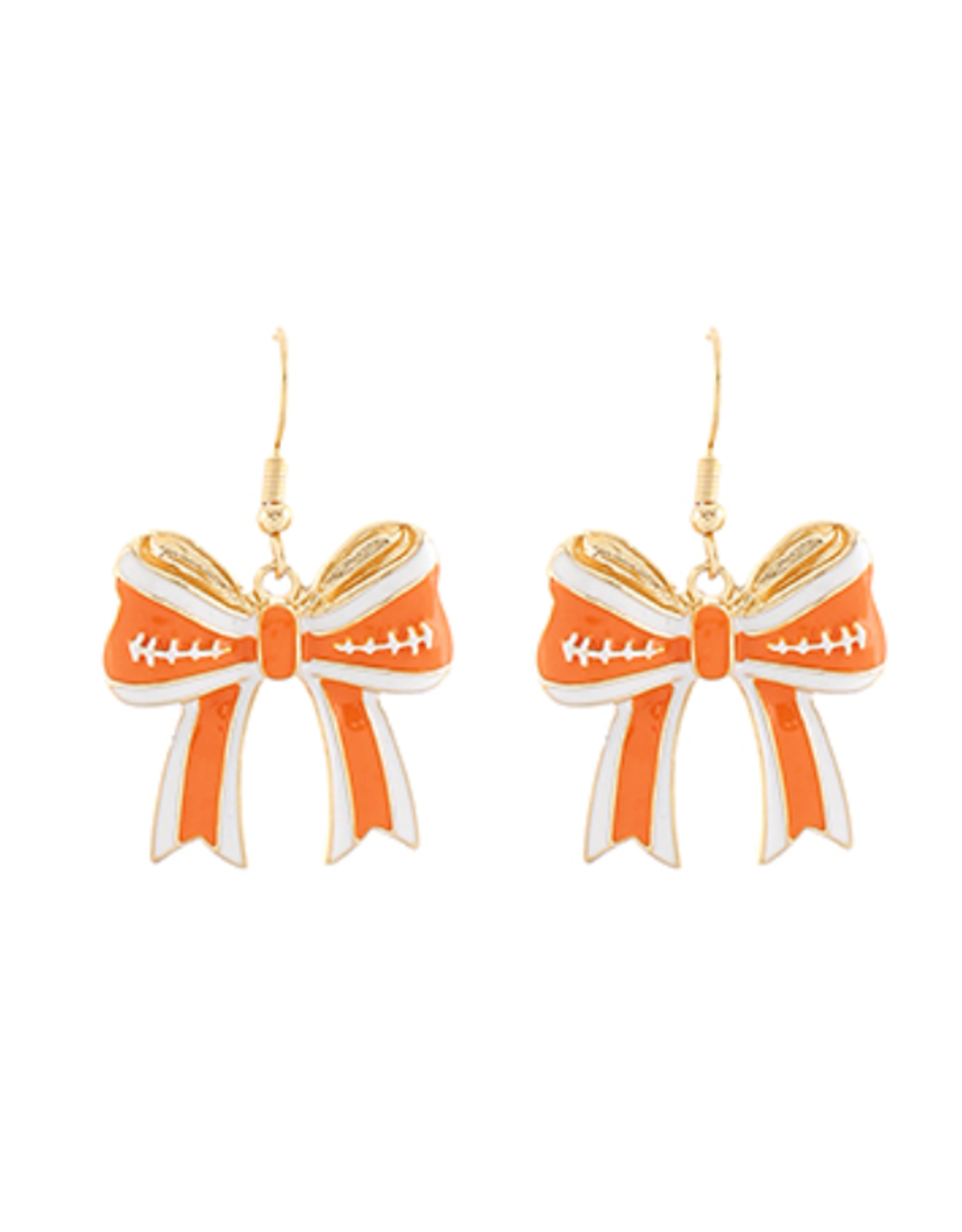 Golden Stella Team Pride Bow Earring
