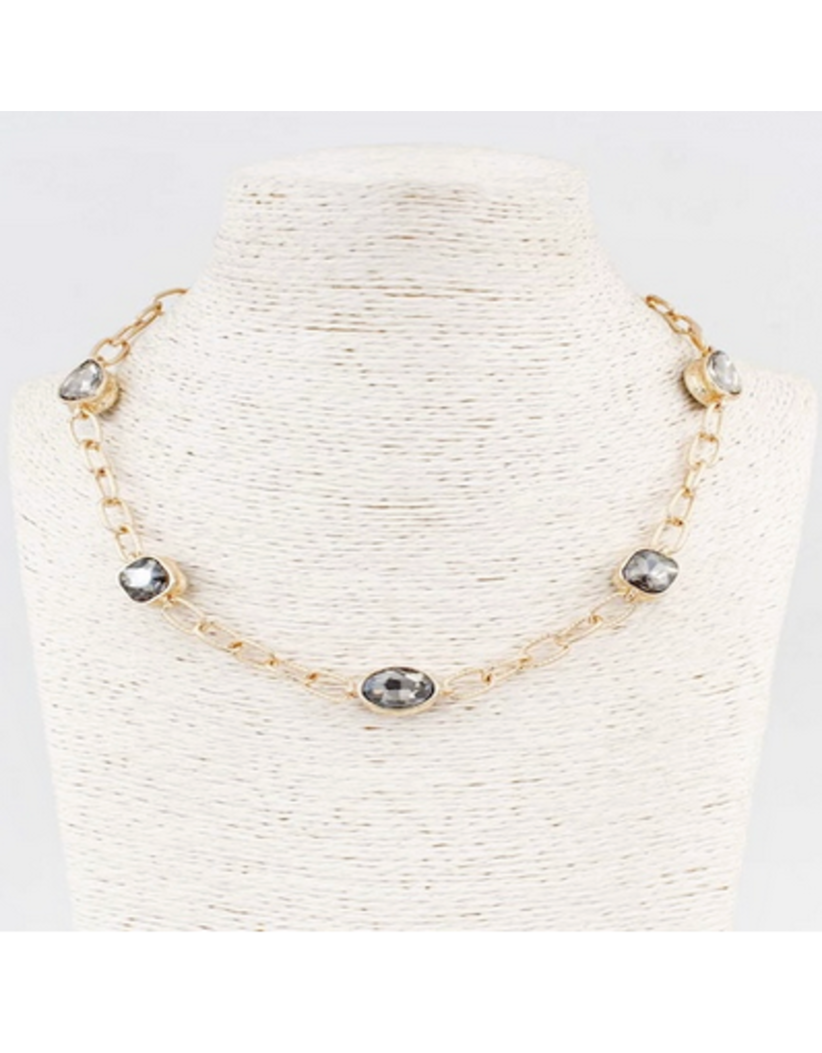 Meghan Browne Bam Black Diamond Necklace