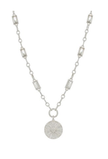 Meghan Browne Radiant Medallion Necklace