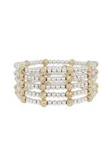 Meghan Browne Hula Gold & Silver Bracelet