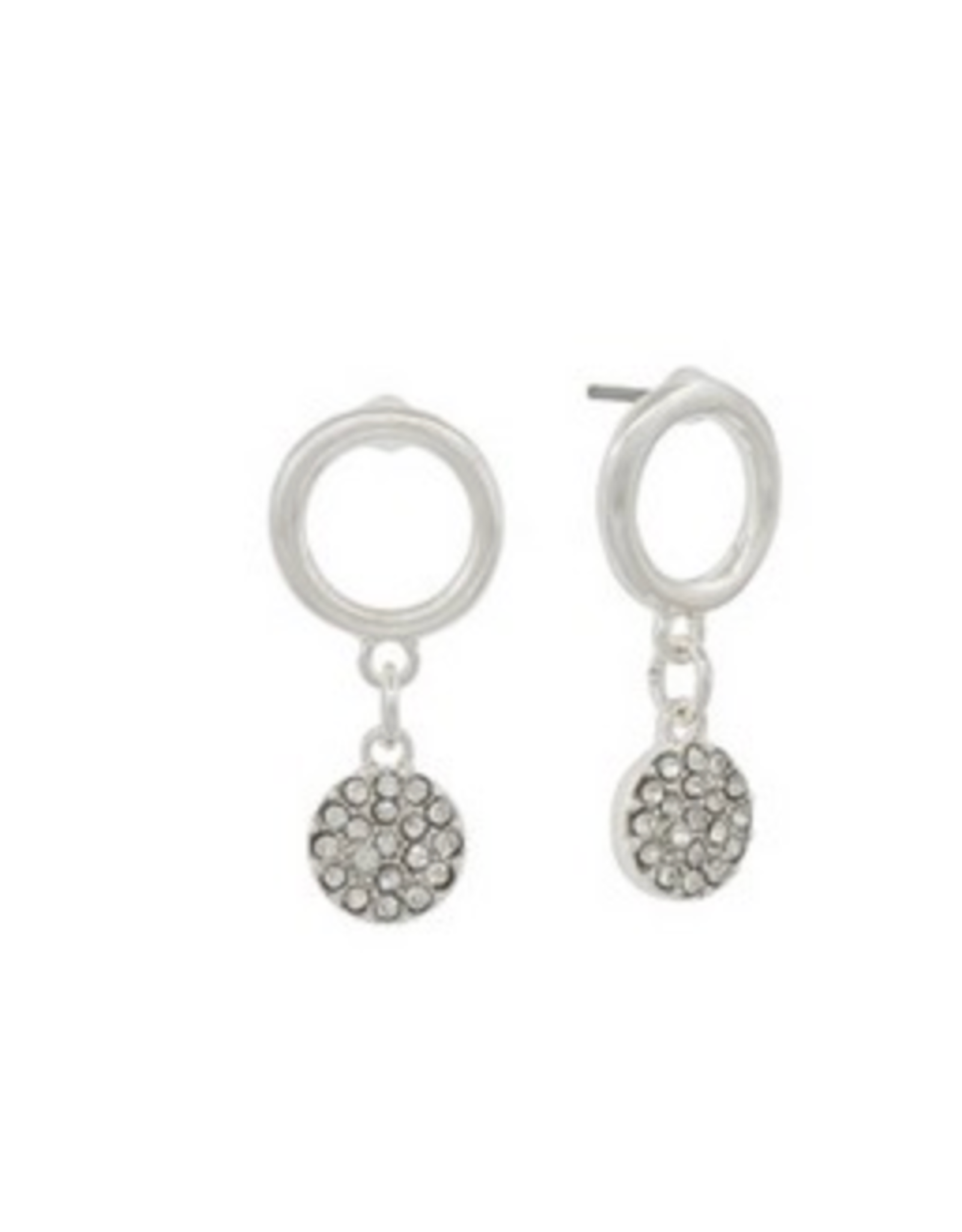 Meghan Browne Round Post with Diamond Dangle