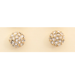 Golden Stella Golden Glimmer Ball Stud