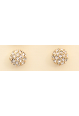 Golden Stella Golden Glimmer Ball Stud