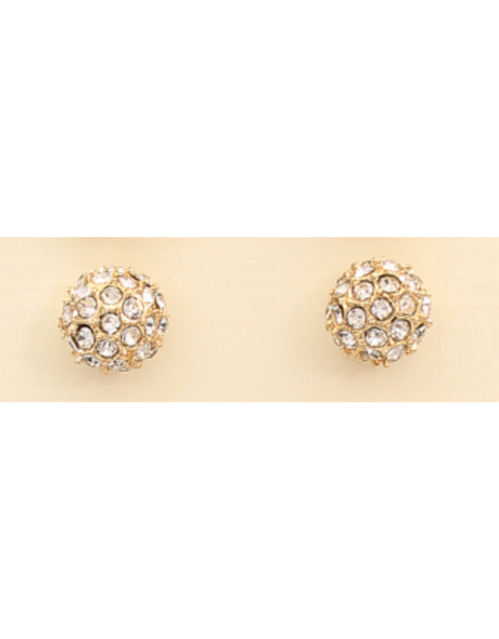 Golden Stella Golden Glimmer Ball Stud