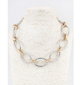 Meghan Browne Chase Gold & Silver Necklace