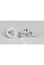 Meghan Browne Sydney 18K Gold Round Diamond